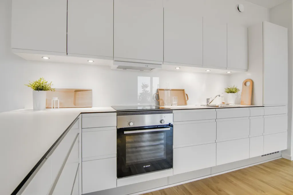 Cucina - Modern Flat with Balcony in Brabrand