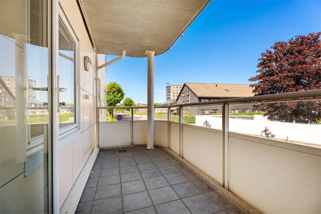 Balcon - 3-Bedroom Apartment with Terraces in Lund