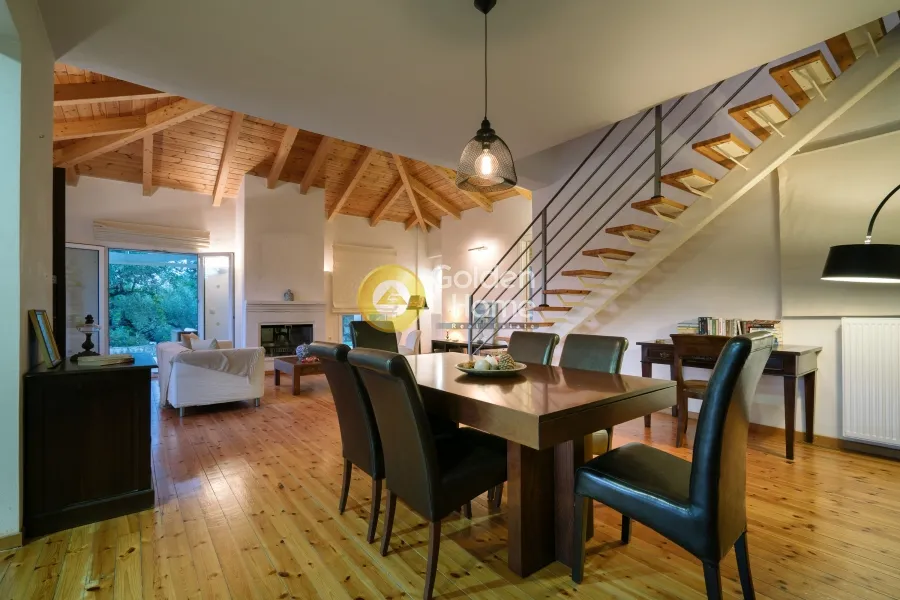 Salle à manger - Villa with Sea View in Arkadi - Tragaki