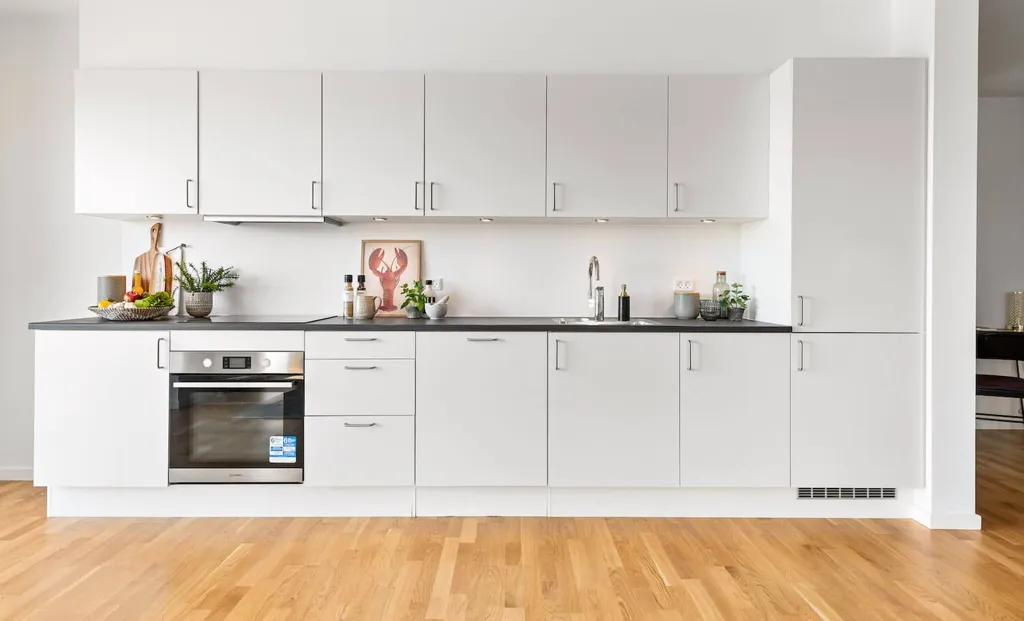 Cuisine - Apartment with Balcony in Herlev Centre