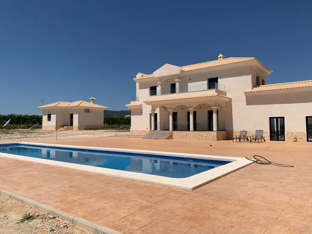 Piscine - New Build Villa with Pool in Pinoso