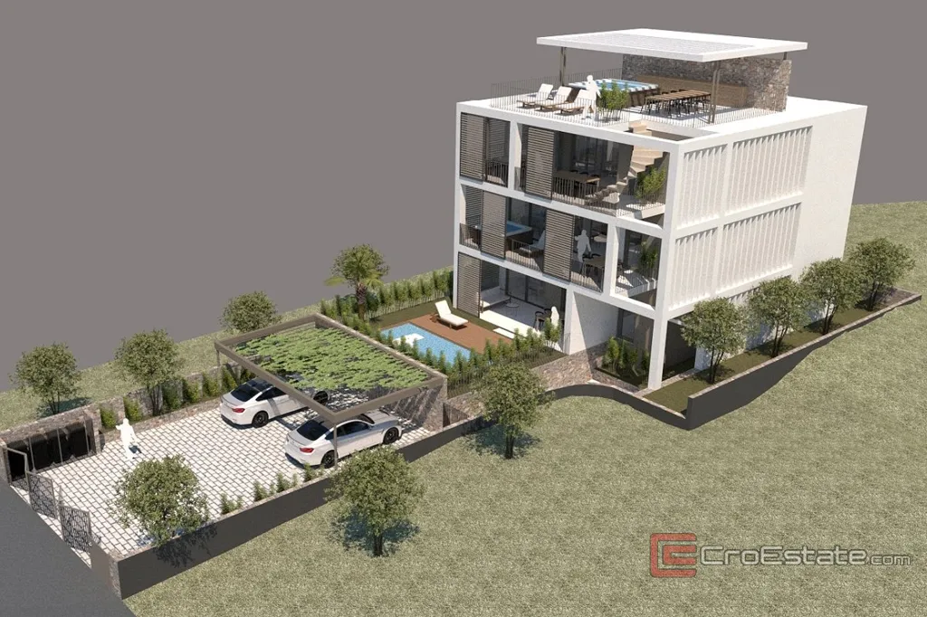 Penthouse with Sea View in Primosten