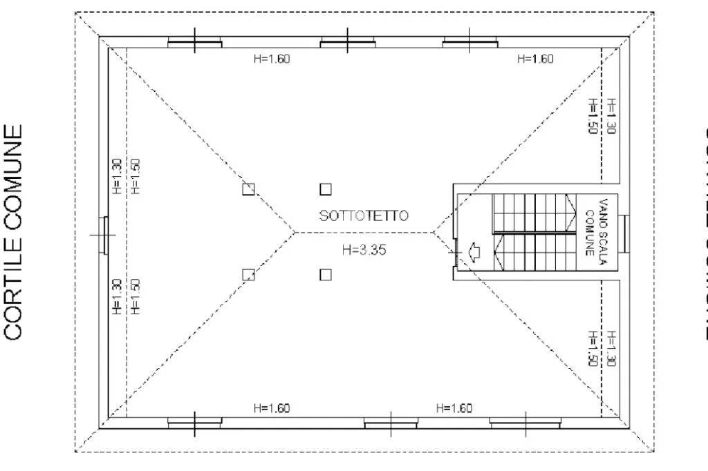Plan - Rustic Villa with Balcony in Verano Brianza