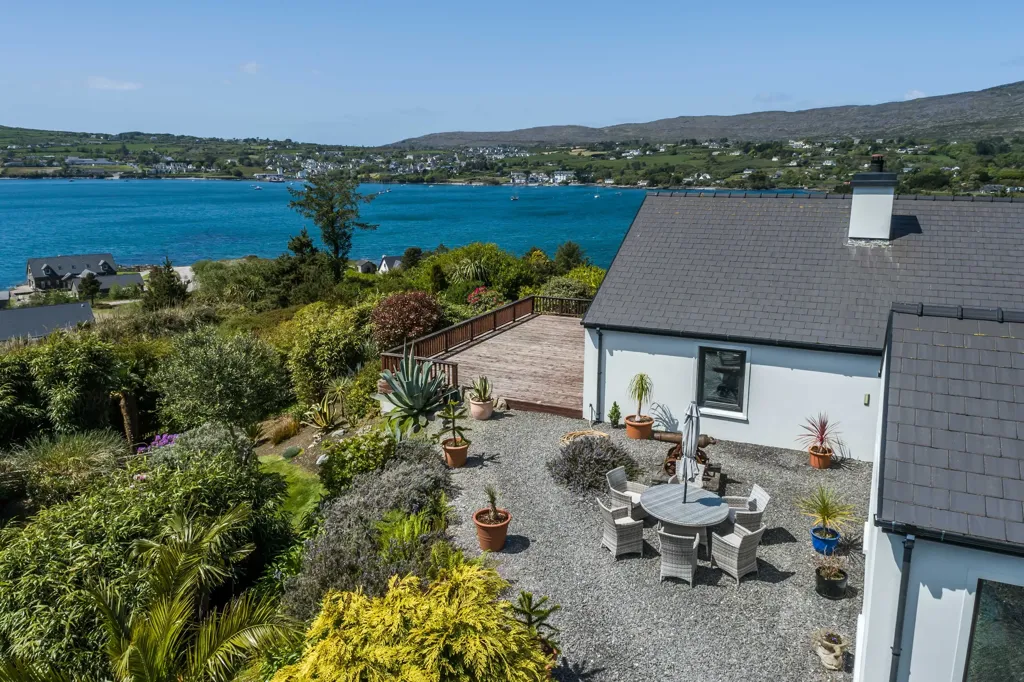 Vue aérienne - Maison 4 chambres à Schull