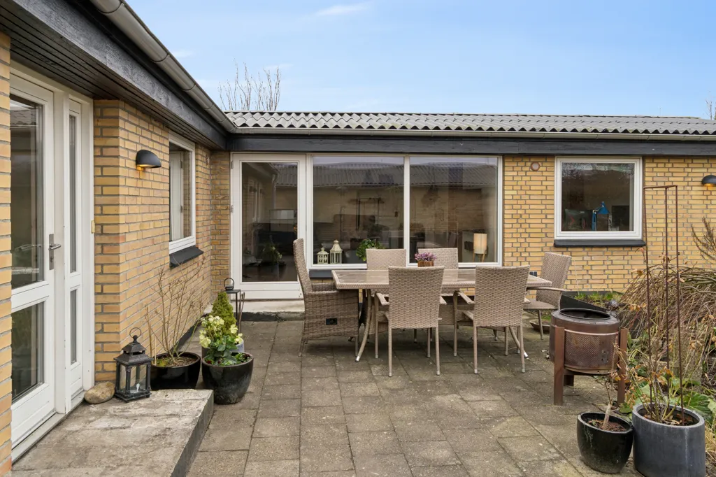 Terrasse - Villa with Garden in Holstebro