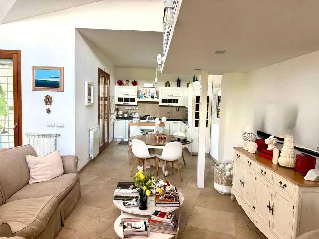 Soggiorno - Villa con piscina in residence di lusso a Vallerano