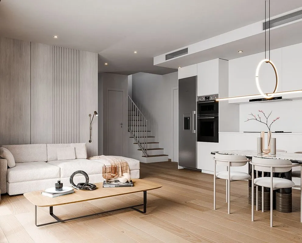 Soggiorno - New Flat with Air Conditioning in Granollers