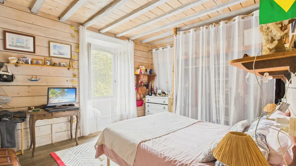 Camere da letto - Historic Basque Farmhouse with Gîte in Hasparren