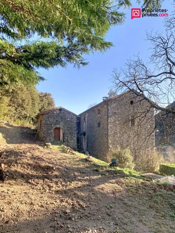 Välivaade - Cévenole House with Studio in Saint-André-de-Majencoules