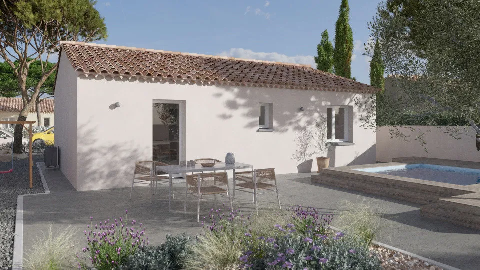 New House with Garden in Olonzac