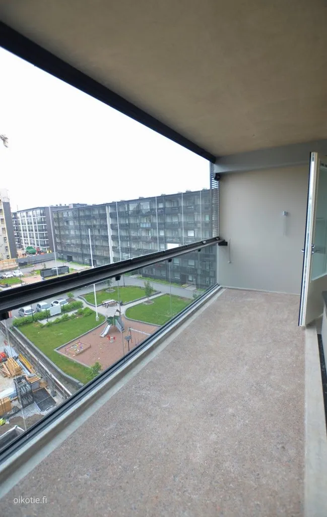 Balcony - Modern Apartment with Balcony in Nummi, Turku