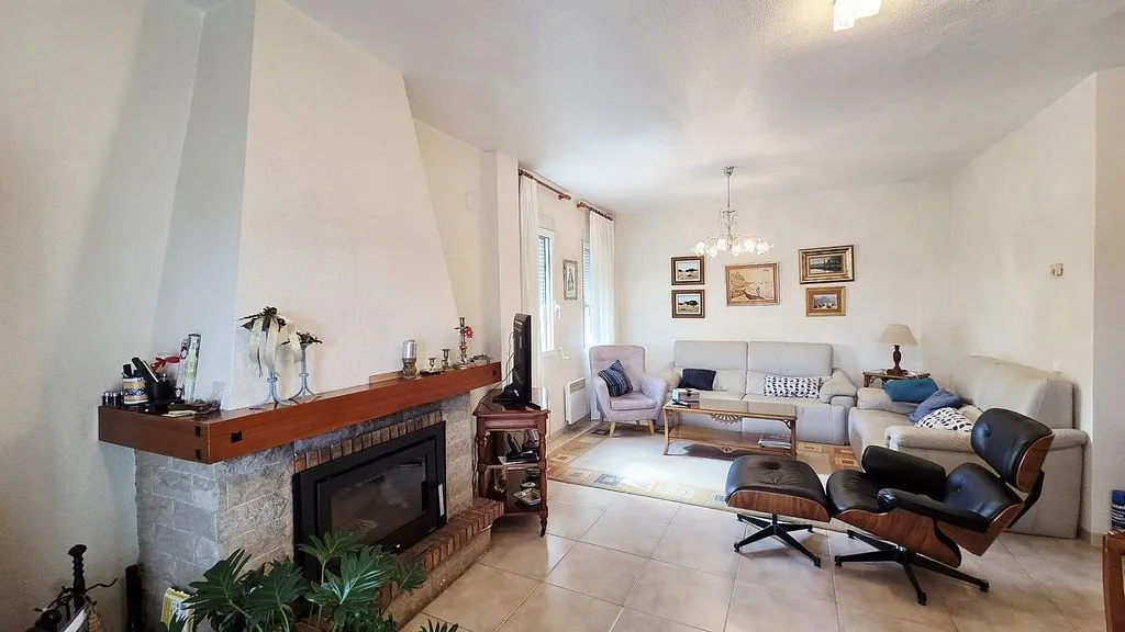 Séjour - Chalet with Pool and Terrace in La Nucía