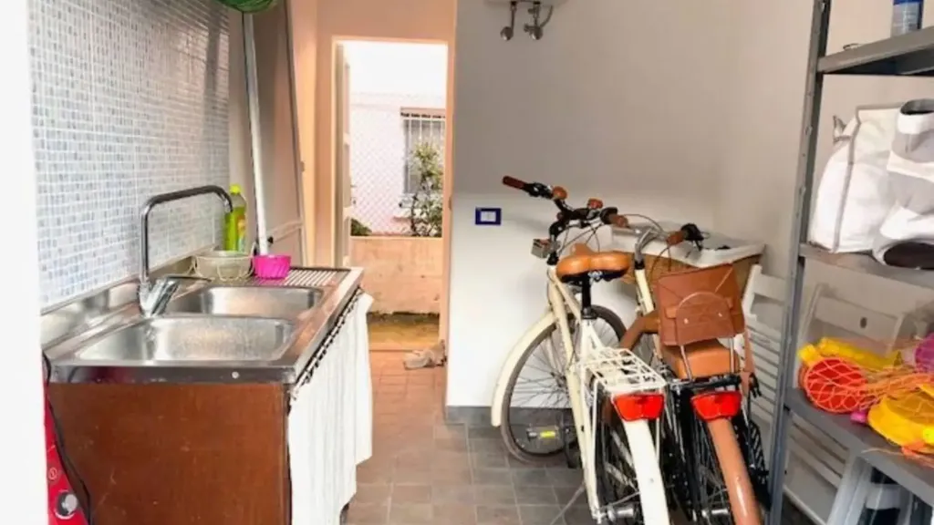 Pesuköök - Modernised Two-Bedroom Apartment with Balcony in Cesenatico