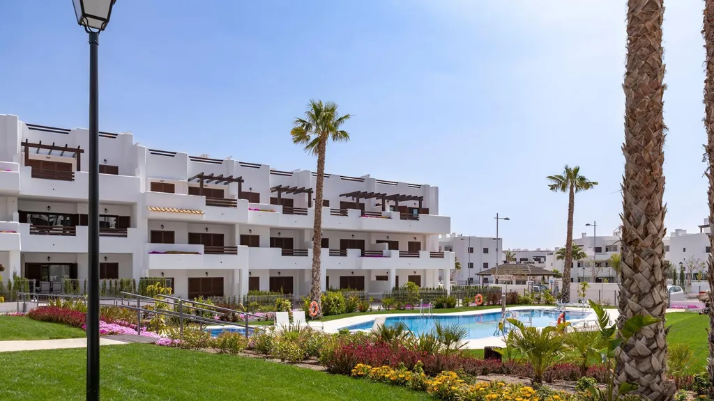 Jardin - Apartment with Pool in San Juan de los Terreros