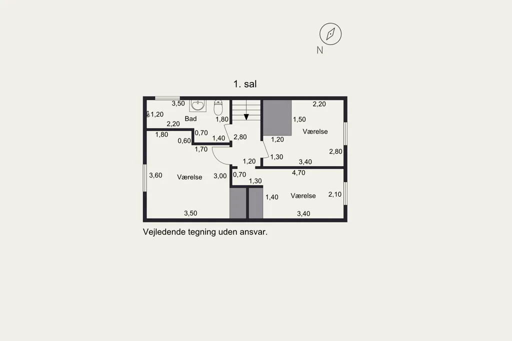 Plan - 1956 Villa with Garden in Fredericia