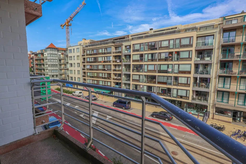 Balcon - Studio Meublé avec Terrasse à Oostduinkerke