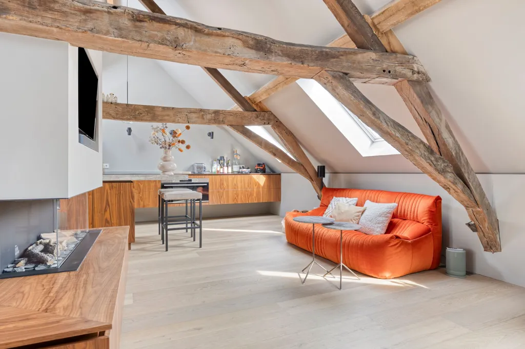 Living Room - Monumental Penthouse with Dachterras in ’s-Hertogenbosch