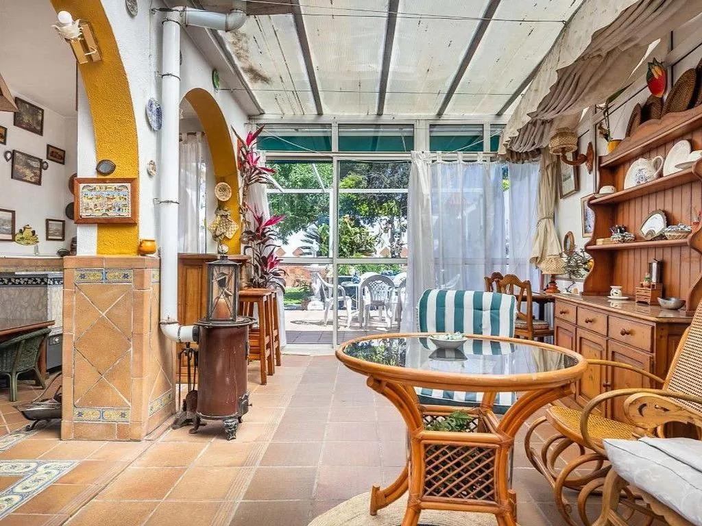 Terrace - Chalet with Pool in Simón Verde, Seville