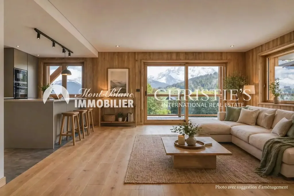 Elutuba - Apartment with Mont Blanc View in Ormaret