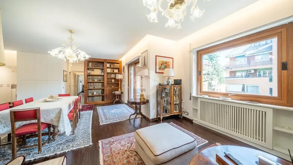 Living Room - Fully Rented 4-Bedroom in Signorile Compounds, Rome