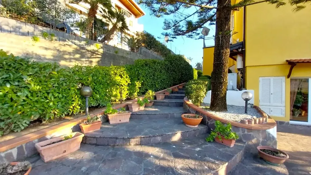Terrasse - Villa with Sea View in Belvedere Marittimo