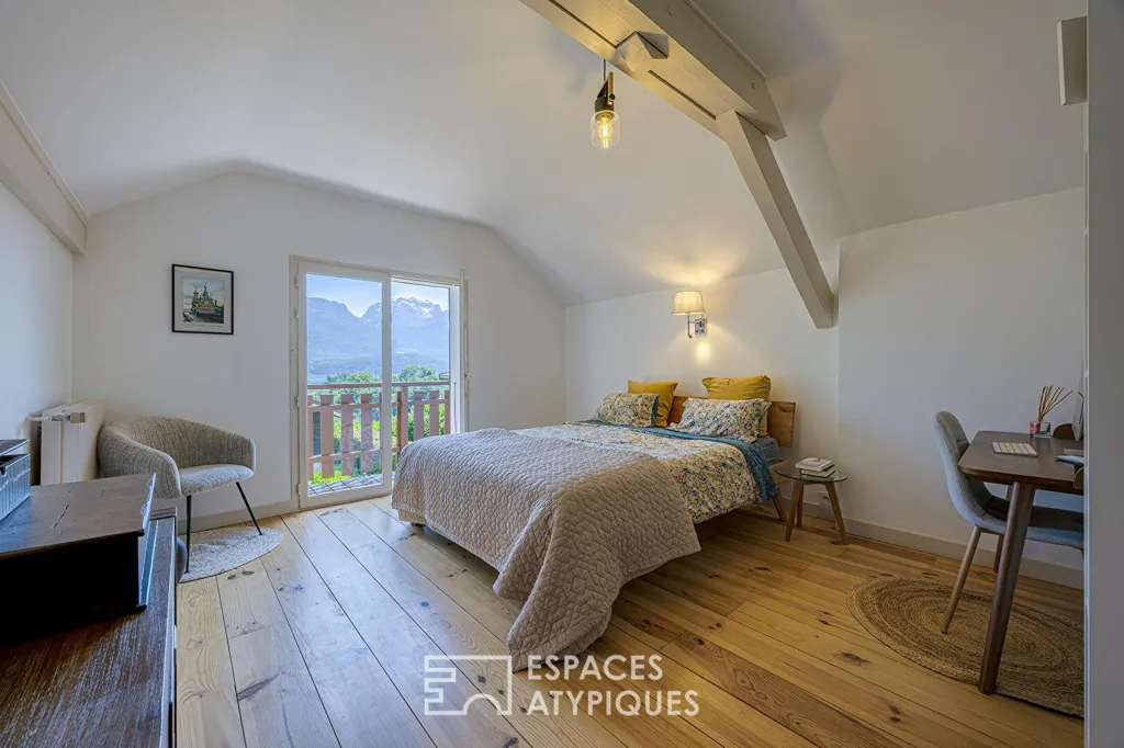Chambres - Maison de Caractère avec Vue Lac à Sévrier