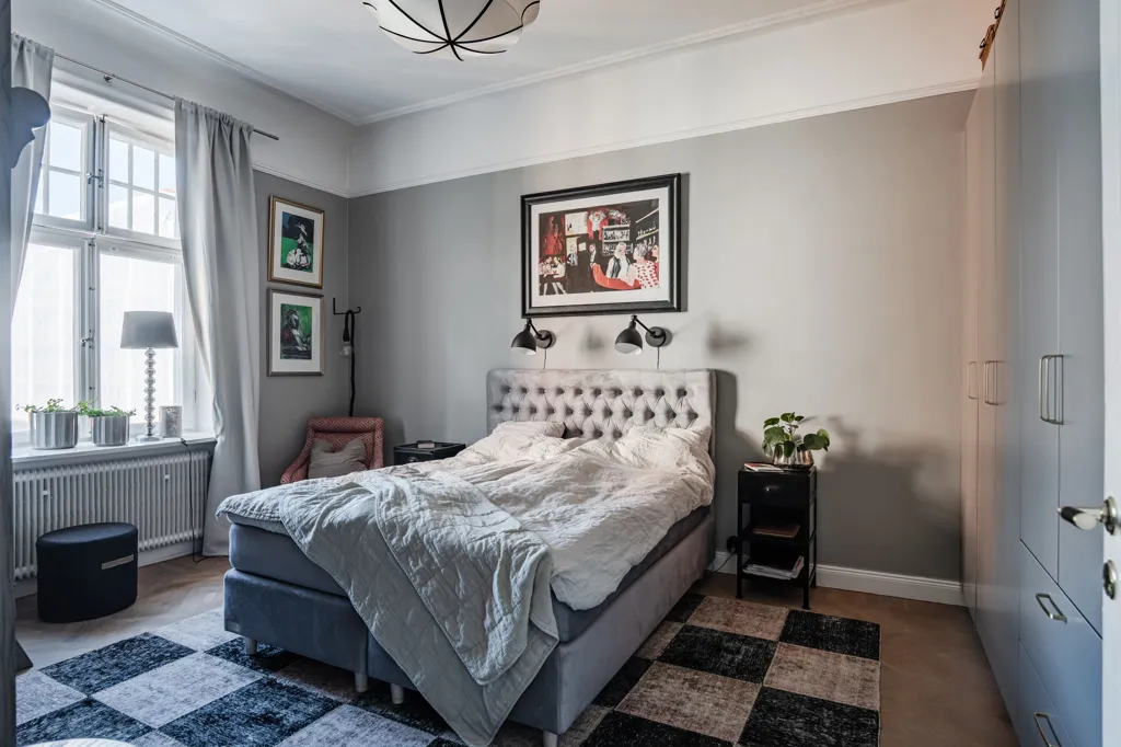 Chambres - Renovated Flat with Jugend Style in Uppsala
