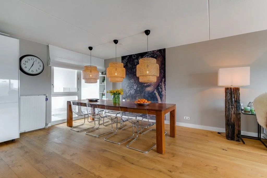 Söögituba - Furnished 4-Bedroom Apartment in Amsterdam