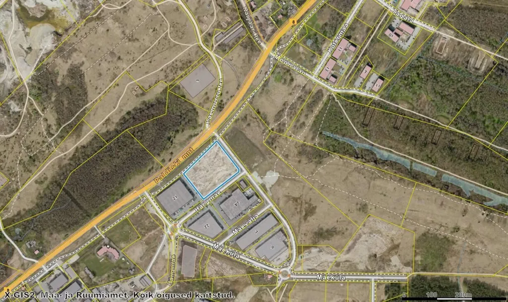 Industrial Plot with Development Plan in Haabersti