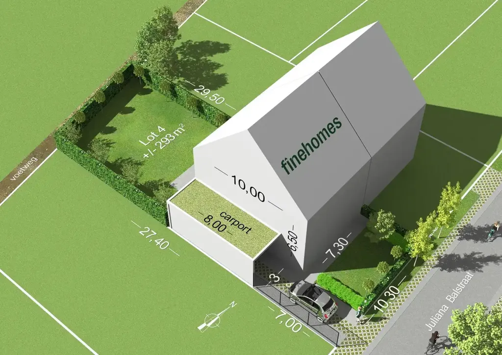 Plaan - Plot for Semi-Open Development in De Klingerie, De Klinge
