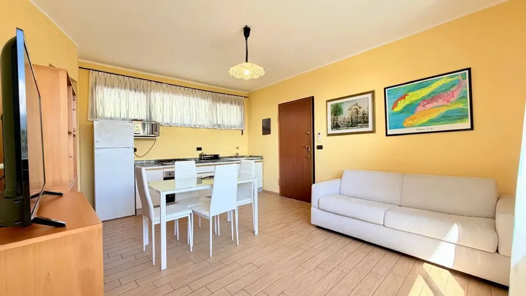 Séjour - Terraced Apartment with Sea View in Coldirodi