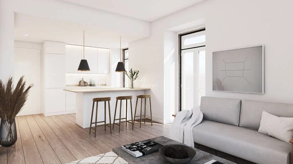 Soggiorno - T1 Duplex Flat with Terrace in Campo de Ourique