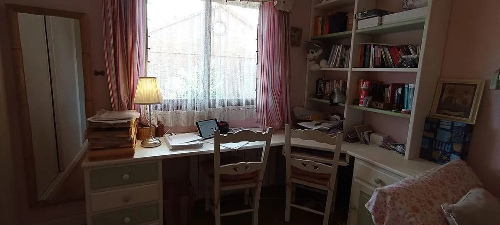 Office - Chalet with Pool and Terrace in Simancas
