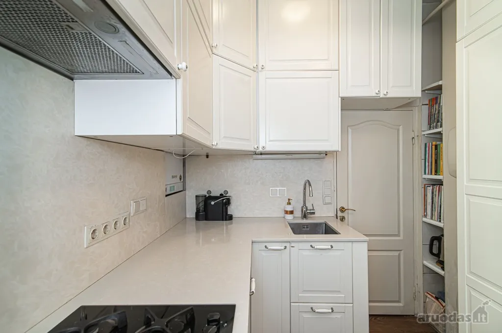 Köök - 4-Bedroom Apartment with Garden in Vilnius