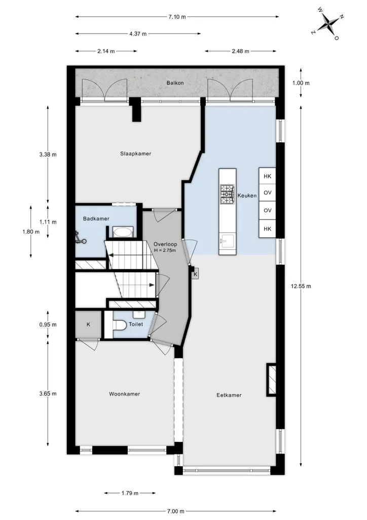 Appartement 6 pièces à Den Haag