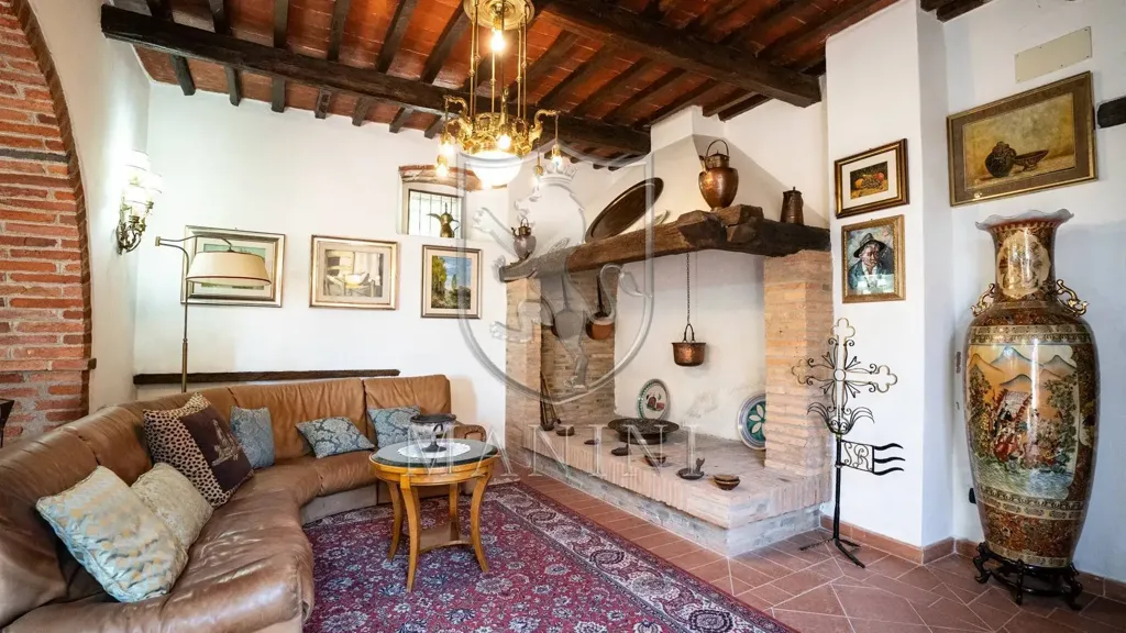 Séjour - Historic Castle with Garden in Sinalunga