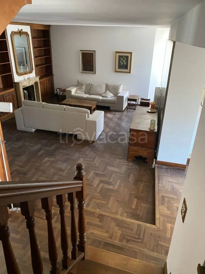 Séjour - Historic Apartment with Panoramic View in Novara
