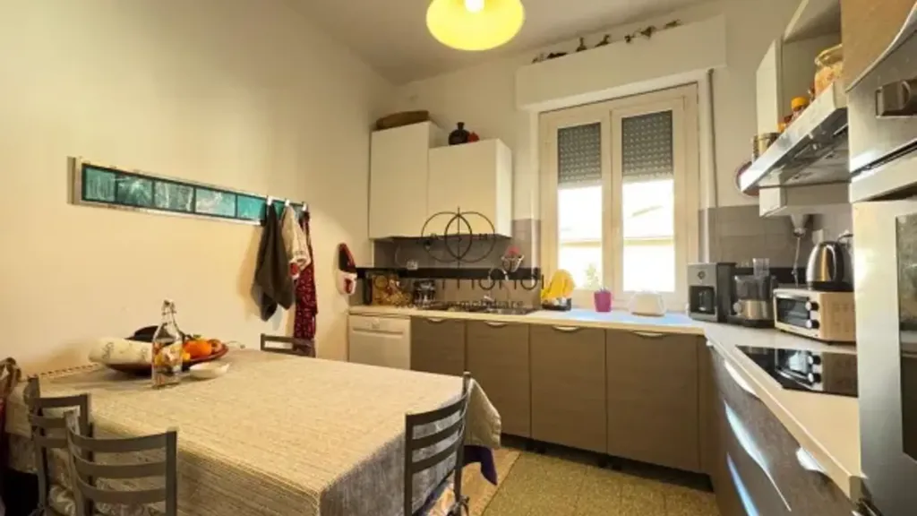 Köök - Two-Bedroom Apartment with Terrace in Spoleto