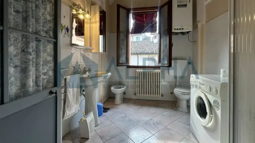 Bathrooms - 3-Room Apartment with Terrace in Bagnacavallo