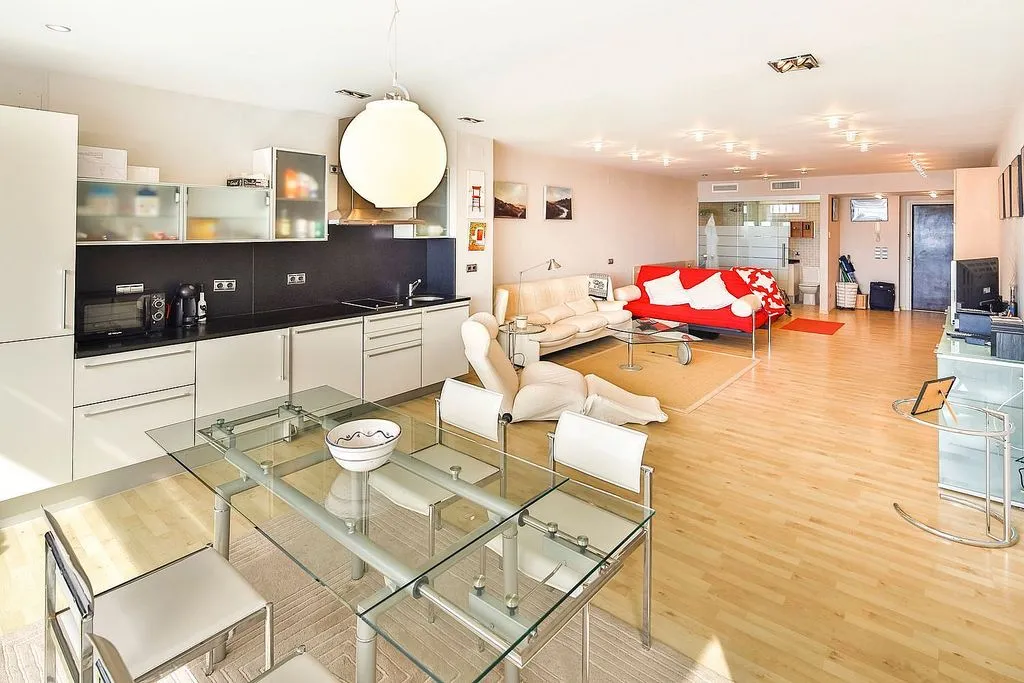 Living Room - Studio with Marina View in Puerto Banús