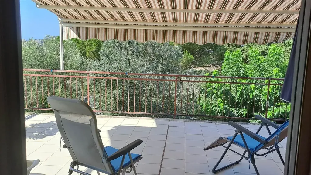 Terrasse - Sea View Apartment with Terrace in Magliano in Toscana