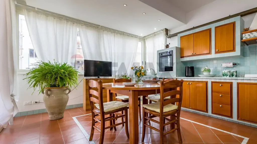 Söögituba - Spacious Apartment with Balcony in Palermo