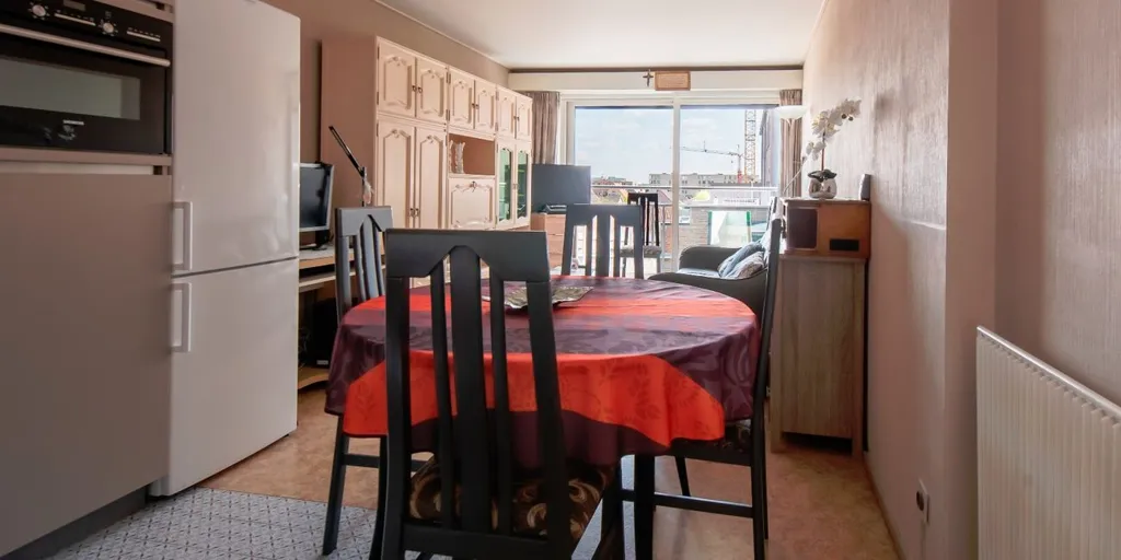 Salle à manger - Appartement avec Terrasse Sud à Middelkerke