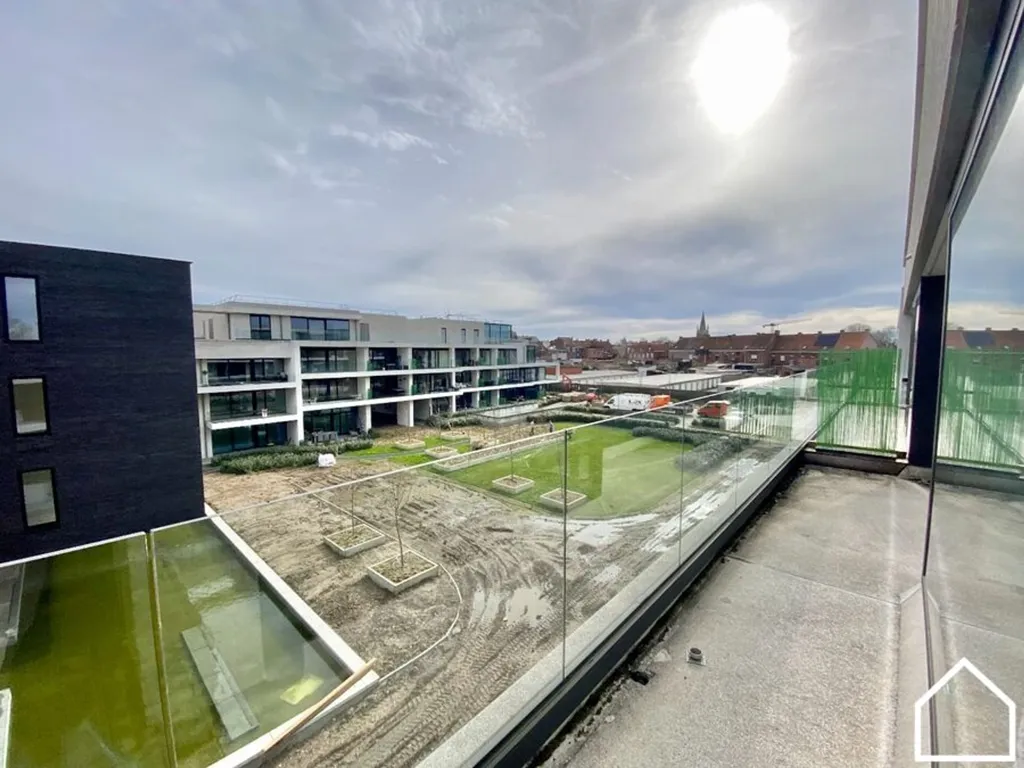 Balcon - Appartement Luxe avec Grand Terrasse à Ieper