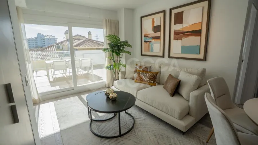 Elutuba - 3-Bedroom Apartment with Sea View in Fuengirola