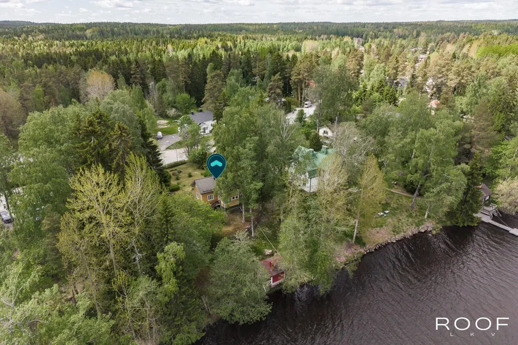 Õhuvaade - 1930s Cottage with Rantasauna by Sääksjärvi