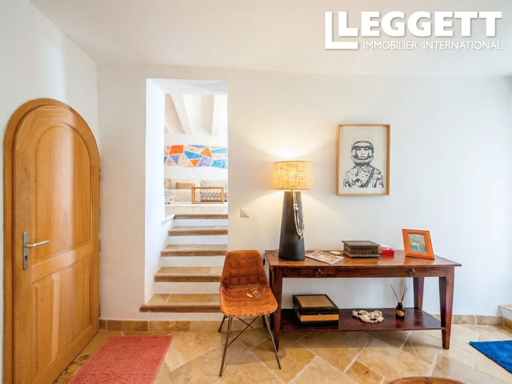 Living Room - Authentic Village House with Mountain Views in Peillon