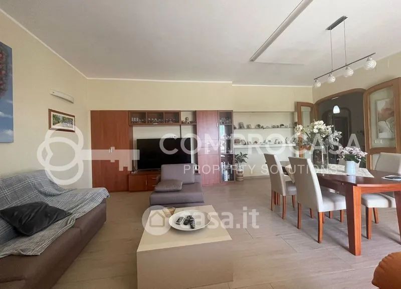 Living Room - Triplex Apartment with Balcony in Galatone