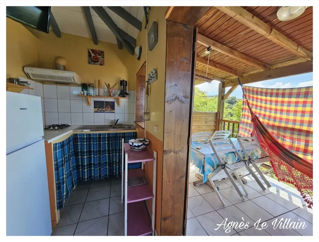 Terrasse - Maisonnette T2 Vue Mer avec Piscine en Copropriété