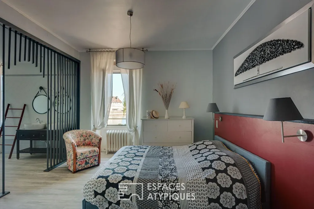 Chambres - Maison Bourgeoise Rénovée avec Piscine à Gray